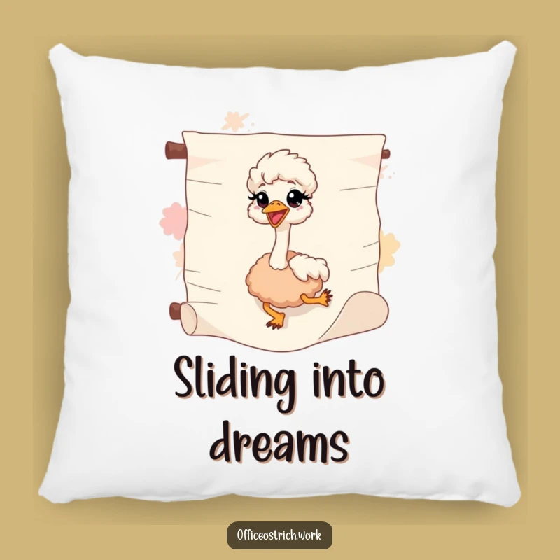 Funny Sliding Ostrich Pillow - Cozy Comfort & Fun, Perfect Funny Gift