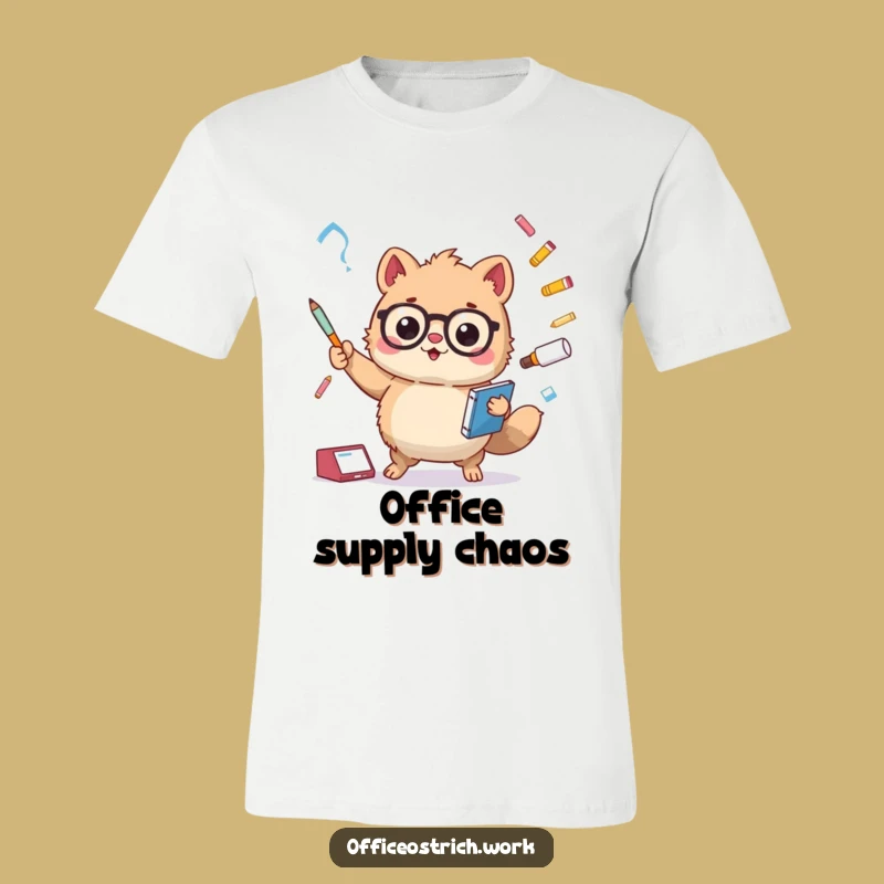 Funny Juggling Office Animal Tee - Hilarious Gift for Workaholics